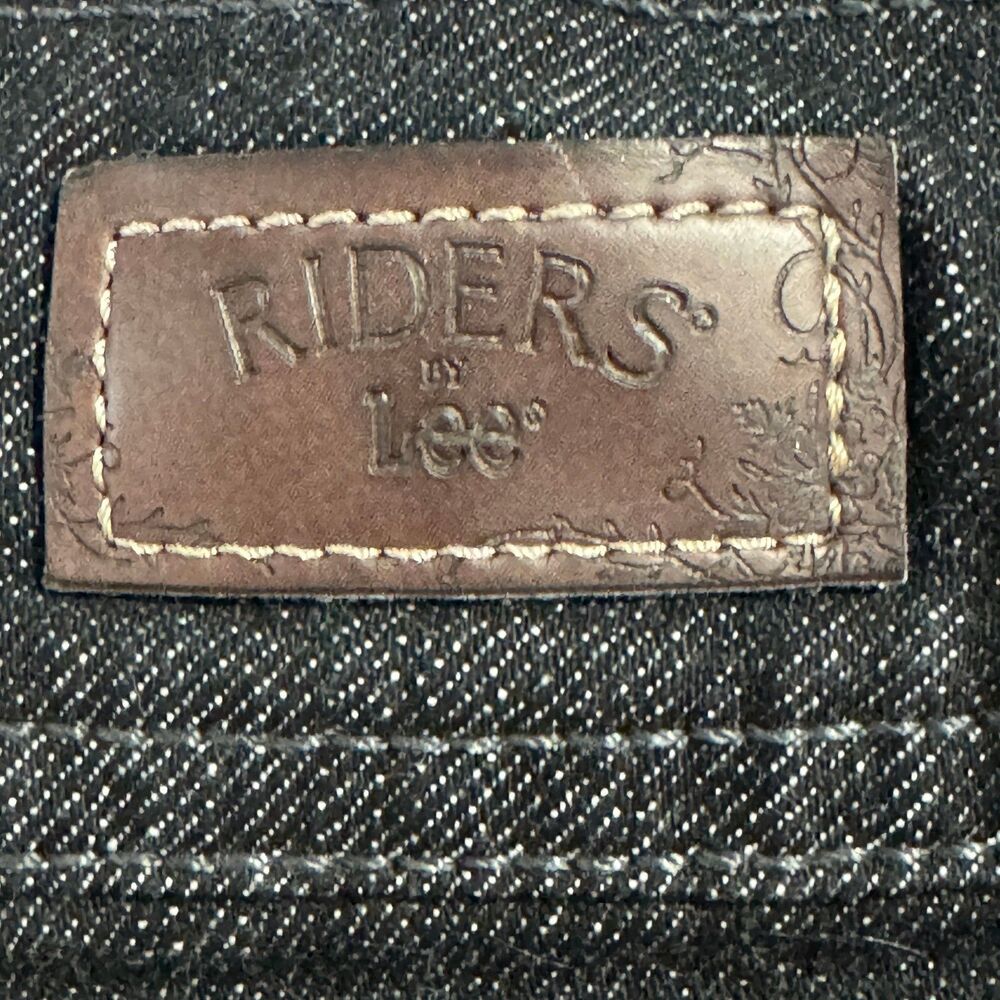 Lee Riders Instantly Slims You Jeans Relaxed Fit Onyx Stretch - Size: 20W M - Picture 9 of 12